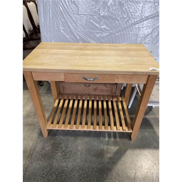 PINE KITCHEN ISLAND