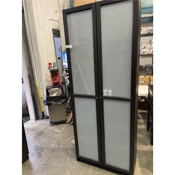 GLASS DOOR IKEA PANTRY CABINET