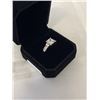 Image 2 : NEW 14K GOLD PLATED 2.0CT PRINCESS CUT SIMULATED DIAMOND (CZ) CHANEL RING, SIZE 9