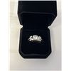 Image 1 : NEW PLATINUM PLATED 1.0CT SIMULATED DIAMOND (CZ) MANS RING, RESIZEABLE