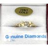Image 1 : 10KT YELLOW GOLD DIAMOND (0.27CT) RING, SIZE 5.5, W/A $1630.00. DIAMOND IS THE BIRTHSTONE FOR APRIL.