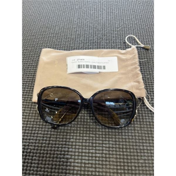 GUCCI SUNGLASSES, UNAUTHENTICATED