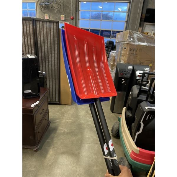 2 NEW SNOW SHOVELS
