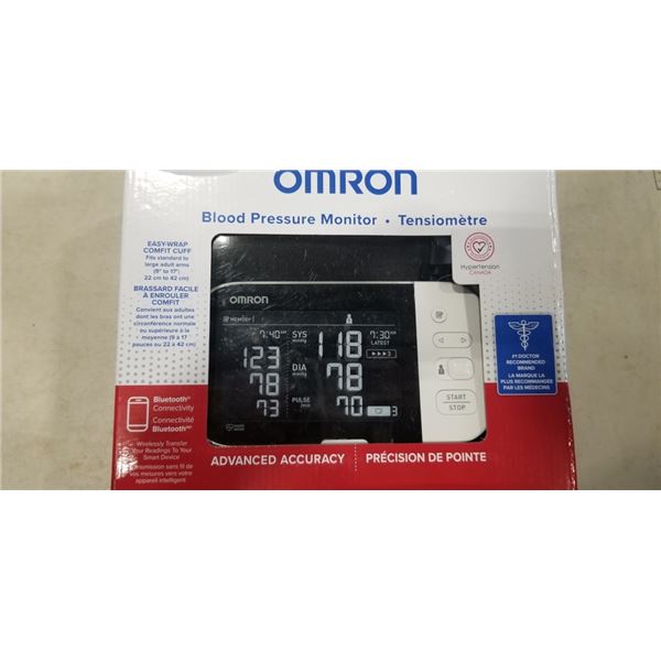 OMRON BLOOD PRESSURE MONITOR
