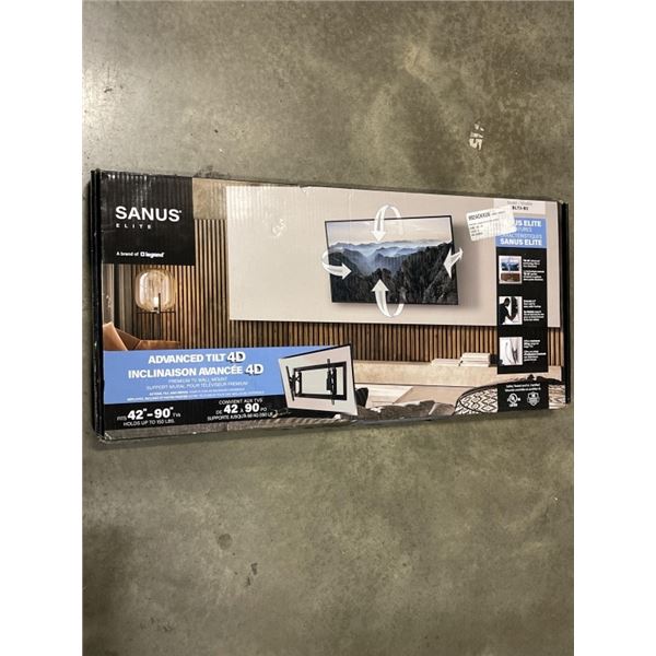 SANUS ELITE 42 IN TO 90 IN 4D TILTING WALL MOUNT