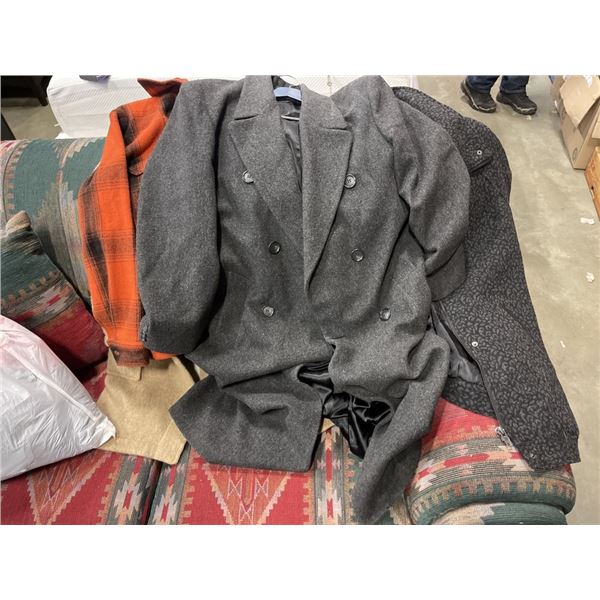 4 LADIES DESIGNER PEACOATS