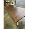 Image 4 : FARMHOUSE DINING TABLE WITH DRAWER