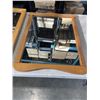 Image 3 : 2 WOOD FRAME MIRRORS