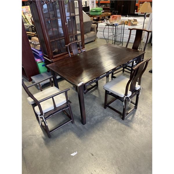 DINING TABLE W/ 4 CHAIRS