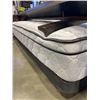 Image 2 : QUEENSIZE BEDFRAME W/ MATTRESS AND SPLIT BOX SPRING