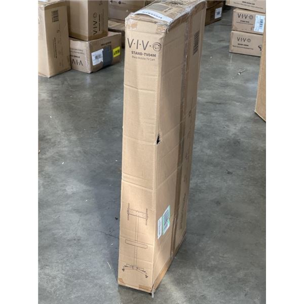 VIVO BLACK MOBILE TV CART