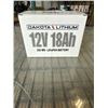 Image 2 : DAKOTA LITHIUM 12v 18Ah LiFePO4 Battery, RETAIL $150 USD