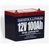 Image 1 : DAKOTA LITHIUM 12V 100Ah Deep Cycle Heated LiFePO4 Battery RETAIL $720 USD  Perfect for Trolling Mot