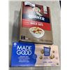 Image 1 : CASE OF QUAKER QUICK OATS AND PARTIAL MADE GOOD COOKIE SNACKS