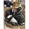 Image 2 : LARGE BOX OF ASSORTED SHOES AND SLIPPERS