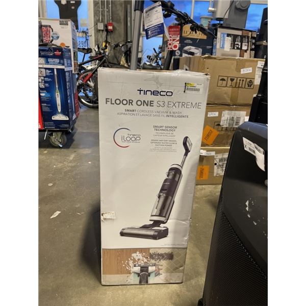 TINECO FLOOR ONE S3 EXTREME WET/ DRY VACUUM - TESTED WORKING, RETAIL $549