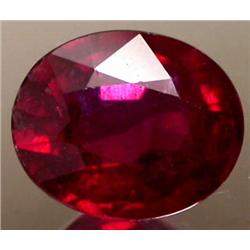 3.15ct Natural Ruby Top Blood Red Madagascar (JEW-1050)