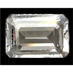 1.94ct Octagon Cut Top AAA VVS White Pink Morganite (GEM-9597)