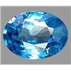 1.68ct RARE  Top AAA Oval Cut Blue Green Zircon VVS (GEM-8265)