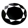 Image 1 : 2.20ct Attractive Superb AAA Jet Deep Black Diamond (GEM-3664)