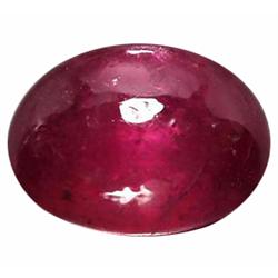 12.43ct Oval Cabochon Red Ruby  (GEM-19264)