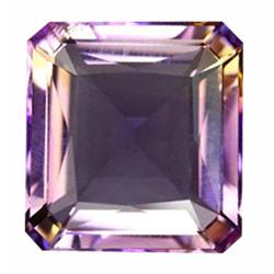 32.05ct Emerald Cut Yellow & Purple Ametrine (GEM-19227)