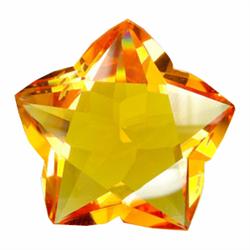 37.50ct Impressive Orange Yellow Citrine Star Cut (GEM-19165)