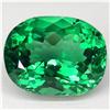 Image 1 : 32.80ct Excellent Oval Shape Green Color Amethyst (GEM-18983)