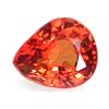 .4Ct Superb Pear Bright Orange Sapphire VVS HEATED ONLY (GEM-18798B)
