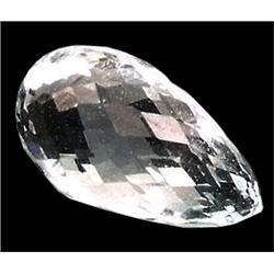 1.75ct Superb Briolette Light Blue Aquamarine VS (GEM-18788)