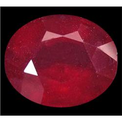 5.86ct.Glowing Natural Top Blood Red Ruby Madagascar (GEM-18711)