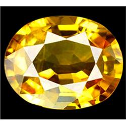 1.02ct Glistening Natural Yellow Sapphire VS HEATED ONLY (GEM-18414)