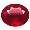 Image 1 : 4.13ct Glowing Natural Top Blood Red Ruby Beauty   (GEM-18366)