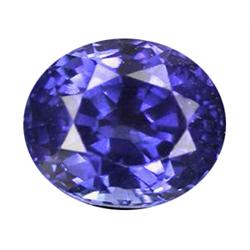 1.56ct Stunning Tanzanite Color Sapphire Ceylon VVS (GEM-17936)