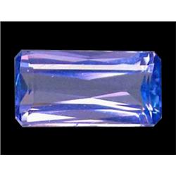 1.31ct Scissor Cut Top Purple Blue Tanzanite AAA FLAWLESS (GEM-16885)