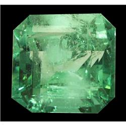2.47ct Wonderful 100%Natural Green Colombian Emerald CLEAR Appraisal Estimate $1850 (GEM-10214)