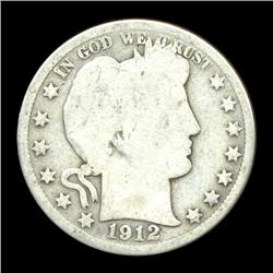 1912 Barber Half Circulated (COI-5702)