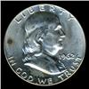 Image 1 : 1962D Franklin Half Graded MS65 with FBL (COI-4927)