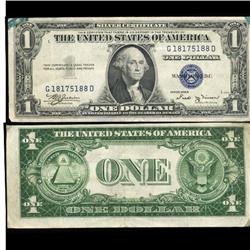 1935C $1 Silver Certificate Crisp Circulated SCARCE (COI-4686)