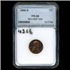 Image 2 : 1969S PROOF Lincoln Cent Coin Graded PR67 DCAM Red (COI-4266)