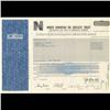 1980s North European Oil Stock Certificate Scarce (COI-3422)