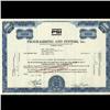 Image 1 : 1960s Programming & Systems Stock Certificate Scarce Blue Old Style (COI-3415)