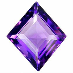 19.40ct AAA Lozengen Cut Purple Amethyst  (GEM-17392)