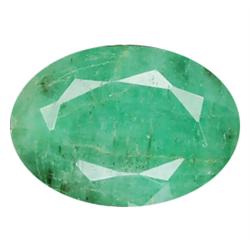 2.50ct Natural Oval Facet Green Colombian Emerald  (GEM-16977)