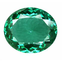 15.23ct Top Blue Green Oval Amethyst  (GEM-17251)