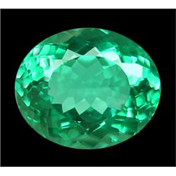21.72ct Top Blue Green Oval Amethyst (GEM-16199)