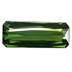 1.21ct Neon Green Tourmaline Emerald Cut Unheated VVS (GEM-17730)