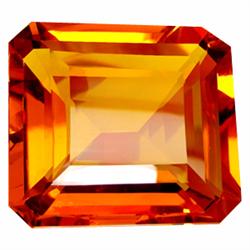 41.35ct Octagon Honey Red Citrine Appraisal Estimate $1250 (GEM-16511)