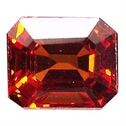 1.03ct Unheated Oval Top Mandarin Spessartite Garnet (GEM-17764)