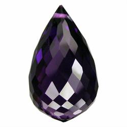 15.08ct Briolette Purple Amethyst  (GEM-15752B)